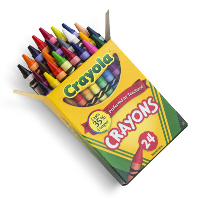 crayola® crayons 24ct box