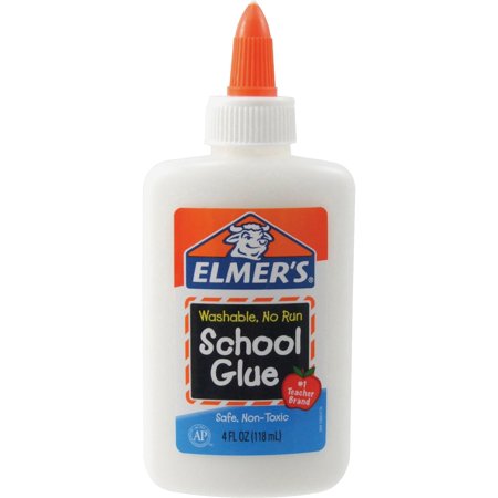 Elmer's Washable School Glue, 4 ounces, 1 count
