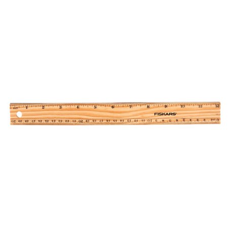 Fiskars 12" Wood Ruler