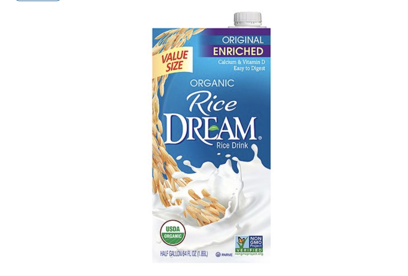 Rice Dream Rice Milk Enriched Original Organic 64oz Only $1.82 ...